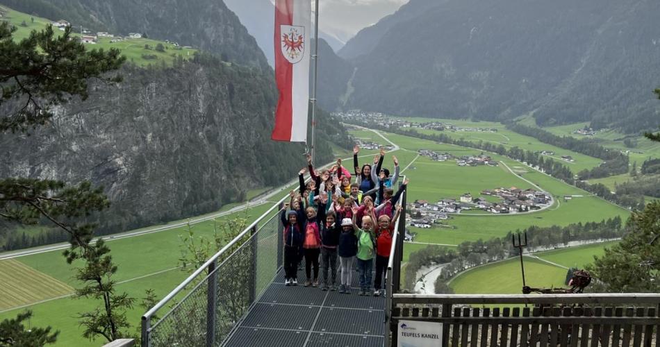 Bei der Aussichtsplattform